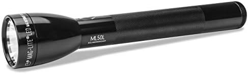 Фонарь Maglite ML50L LED - 3 клеточных элемента, мощный луч, многорежимный, Черный Maglite