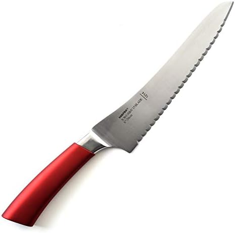 Norpro UNI Knife All Purpose Kitchen 8 in Serrated Stainless Steel Blade for Tomatoes Bread Meat Norpro