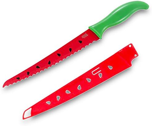 Good Cook Watermelon Knife, Stainless Steel -- Deluxe Watermelon Cutter Slicer with Sheath (Kitchen Decor, Party Supplies) GoodCook