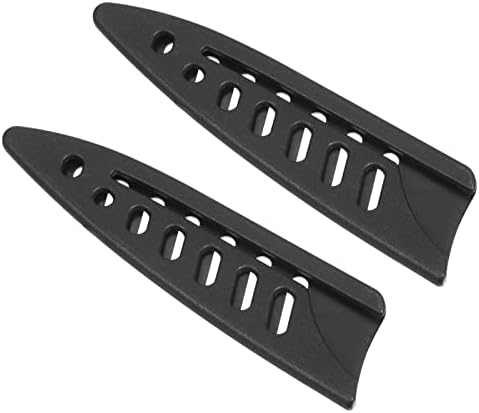 PATIKIL PP Safety Knife Cover Sleeves for 3.5" Paring Knife, 2 Pack Knives Edge Guard Blade Protector Universal Knife Sheath Portable for Kitchen, Black Patikil