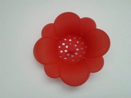 Umbra Poppy Sink Strainer -- Red Umbra