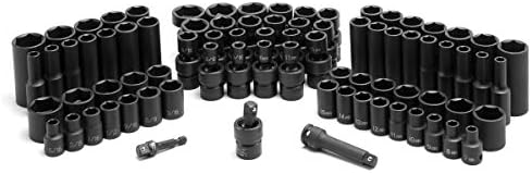 Grey Pneumatic 1281 3/8 Drive 81pc Complete Impact Socket Set CHROME Grey Pneumatic