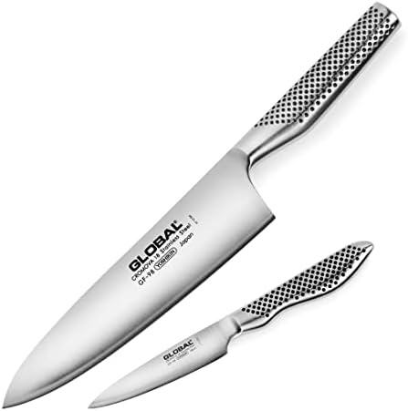 Global Model X Chef's Knife & Paring Knife Set - 2 Piece Global