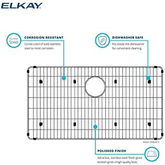 Нижняя решетка для раковины, нержавеющая сталь, 49,2 см x 35,9 см x 3,2 см Elkay