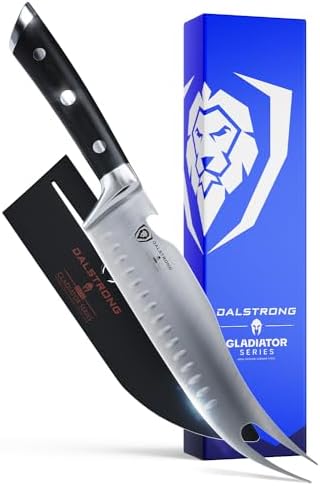 Мясной нож Dalstrong BBQ Pitmaster - 16,5 см - Серия Gladiator - Прочная сталь - Функция открывалки DALSTRONG