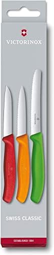 Victorinox Swiss Classic Multicolored 3-Piece Paring Knife Set Victorinox