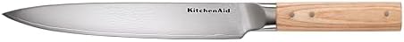 KitchenAid Premium 3.5-Inch Forged Paring Knife - AUS-10 Damascus Steel Blade, Triple Rivet Pakkawood Handle, Sharp Kitchen Knife, Natural KitchenAid