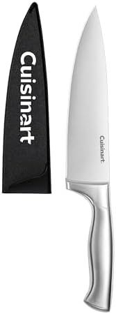 Cuisinart 8" Stainless Steel Chef's Knife with Blade Guard, Graphix Collection Cuisinart