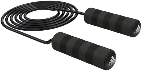 Скакалка Speed Rope с мягкими ручками, 3 метра, регулируемый трос, высокая производительность Adidas