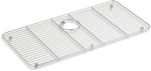 Kohler 8342-ST Stainless Steel Rack, 28-7/16" x 14-3/16" for Iron/Tones Kitchen Sink Kohler