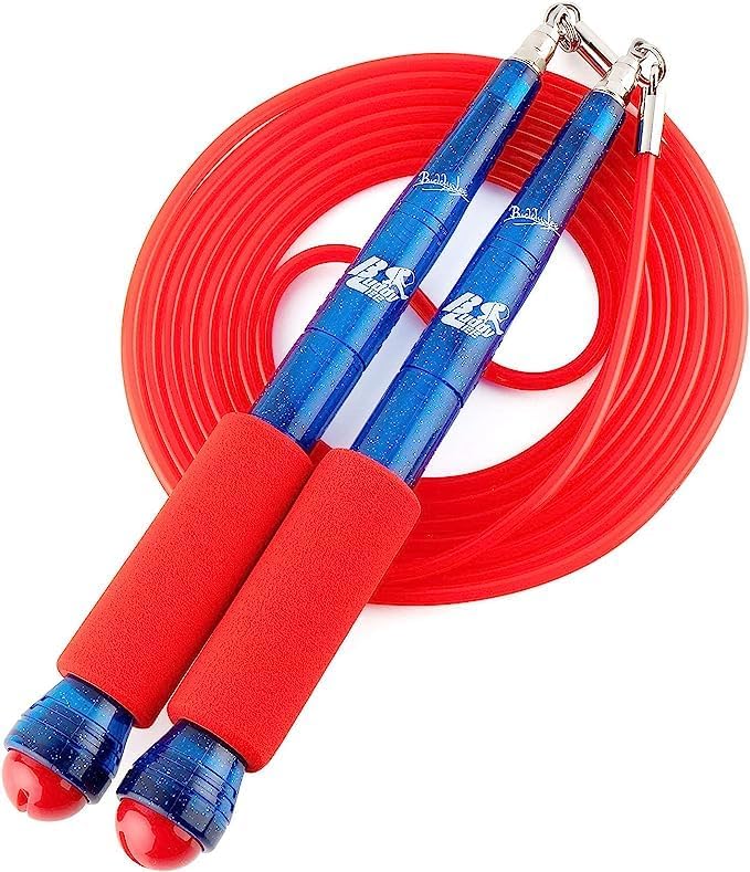 Скакалка Rope Master с 9" пластиковыми ручками и подшипниковой системой для фитнеса и кроссфита Buddy Lee Jump Ropes