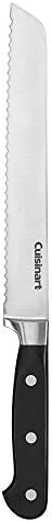 Cuisinart C77TR-8BD Triple Rivet Collection 8" Bread Knife, Black Cuisinart