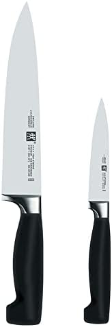 Набор ножей ZWILLING Four Star, 2 предмета: поварской 20 см и нож для чистки 10 см Henckels