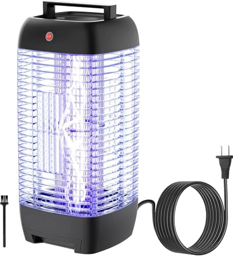 Bug Zapper Outdoor & Indoor Fly Traps,Mosquito Zapper 4200V Electric Fly Zapper with IPX6 Waterproof Mosquito Repellent,Flying Insects Zapper for Home,Garden,Patio Generic