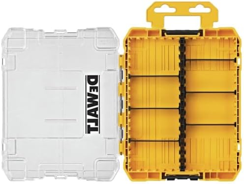 DEWALT Tool Box, Tough Case Organizer, Medium, 8-Compartments, for Small Tools and Accessories (DWAN2190) Dewalt