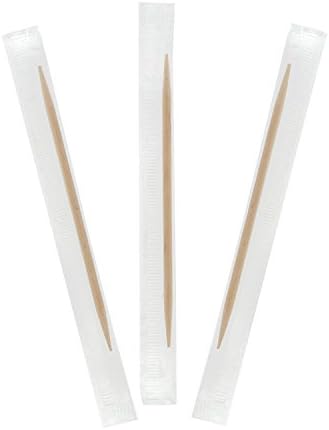 Mint Individual Cello Wrapped Toothpicks, Package of 1000 Royal