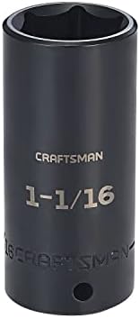 CRAFTSMAN Impact Socket,1/2" Drive, 1-1/16 in. (CMMT15985) Craftsman