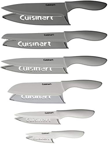 Cuisinart Advantage 12-Piece Gray Knife Set with Blade Guards C55-12PCG Cuisinart