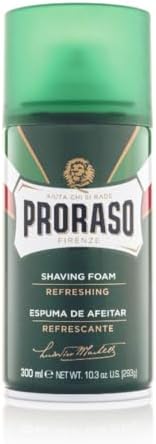 Proraso Shaving Foam, Refreshing and Toning, 10.3 Oz Proraso