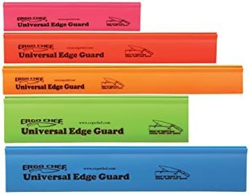 Ergo Chef 5pc Universal Knife Edge Guard Set (Black) Multi-sized / Chef knife, Santoku, Bread, Utility and Paring knives Ergo Chef