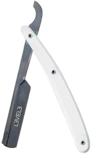 Level 3 Turkish Razor - Rust Free Straight Edge Razor (Black) L3