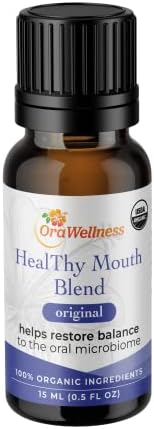 Органическое масло для зубов Healthy Mouth Blend, 30 мл, натуральная паста и ополаскиватель для здоровья зубов и десен OraWellness