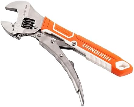 Vanquish 10" Locking Adjustable Wrench Extreme Grip 3160 Vanquish