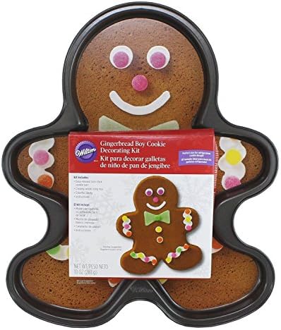 Wilton Nonstick Giant Gingerbread Boy Cookie Pan Wilton