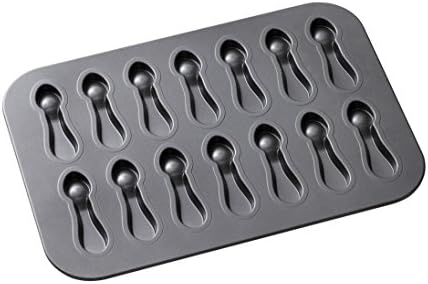 Chicago Metallic Professional 14-Cup Cookie Dunker Pan, 15.75-Inch-by-11.25-Inch Chicago Metallic