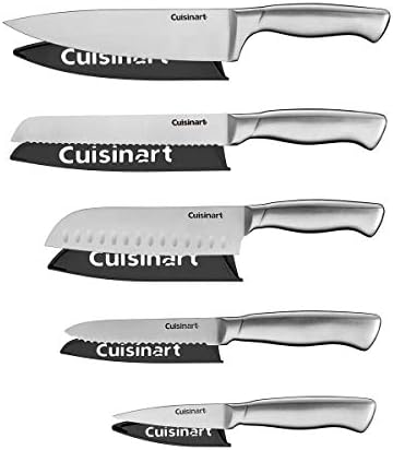 Cuisinart Colored Metallic Knife Set (5-pc Stainless) Cuisinart