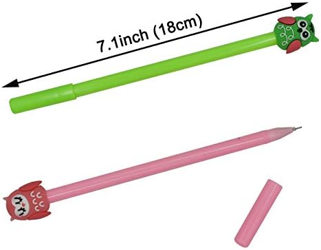 28 цветных ручек в виде сов, 0,5 мм, длина 18 см, уникальный дизайн Maydahui