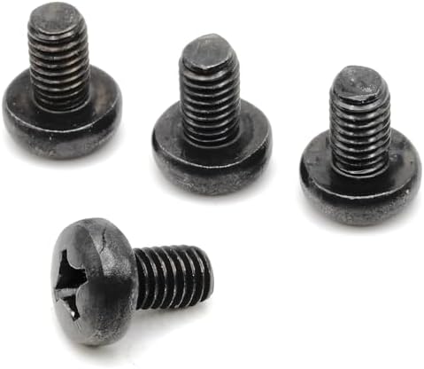 ReplacementScrews Rear License Plate Screws Compatible with Mercedes GLE 350 - Stainless Steel - Black Oxide (Pack of 4) ReplacementScrews