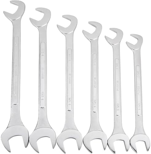 Klutch Jumbo SAE Angle Wrench Set - 6-Pc. Klutch