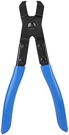 Clamp Pliers, Carbon Steel Universal Ear Type CV Boot Clamp Plier Professional Ear CV Joint Boot Clamps Band Tool Kit Auto Repair Tool Suitable for All Earless Type CVJ Boot Clamps Estink