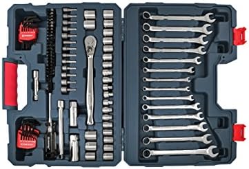 Crescent 128 Pc. 3/8" Drive 12 Point Standard SAE/Metric Mechanics Tool Set - CTK128MP2N Crescent