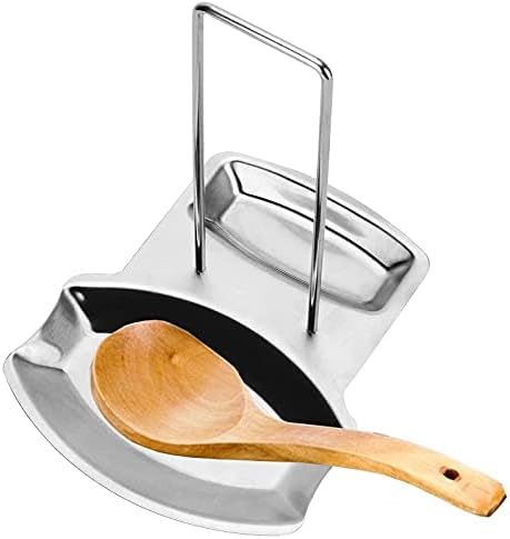 Pan Lid Holder Progressive Lid and Spoon Rest Shelf 304 Stainless Steel Pan Lid Organizer Kitchen Decor Tool IPstyle