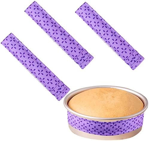 3PCS Bake Even Strip Tray Protection Strap Strip Anti-deformation Baking Cake accesorios (Blue) Yuomtf