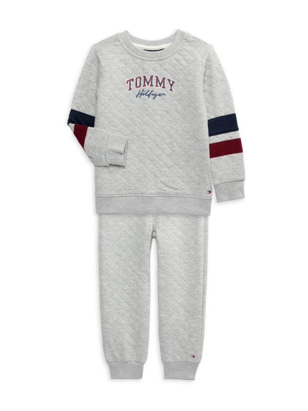 Комплект для мальчиков Tommy Hilfiger: худи с логотипом и брюки на шнурке Tommy Hilfiger