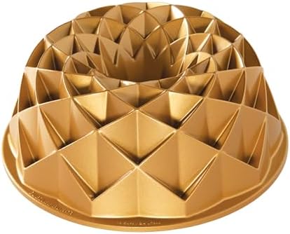 Nordic Ware Jubilee Bundt, 10 Cup, Gold Nordic Ware