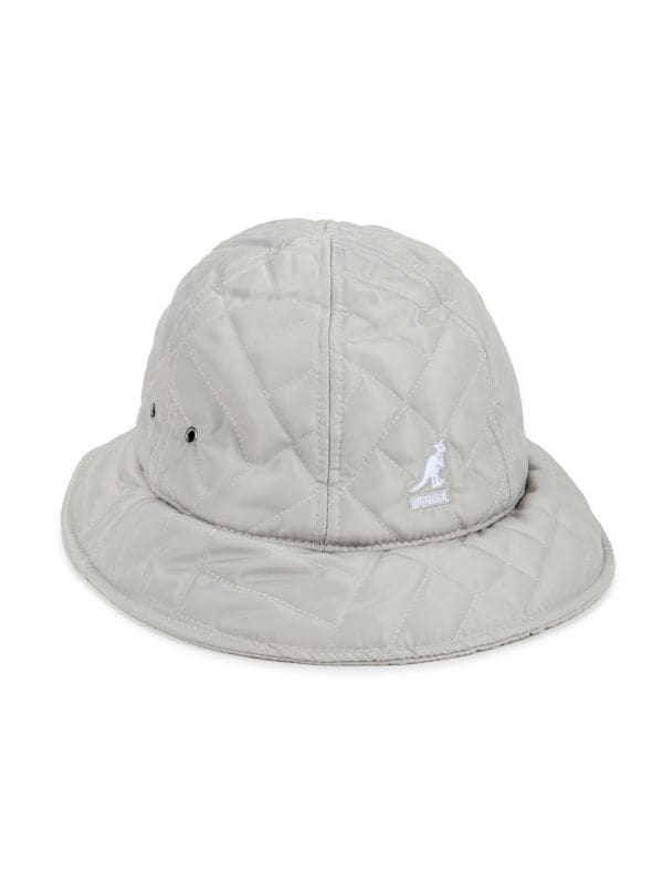 Квадратная шапка с логотипом из полиэстера, ширина поля 5.7 см Kangol