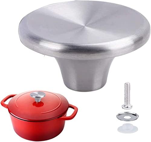 Нержавеющая сталь ручка замены для кастрюли Dutch Oven, подходит для Le Creuset, Aldi, Lodge, 4 предмета ILOVYO