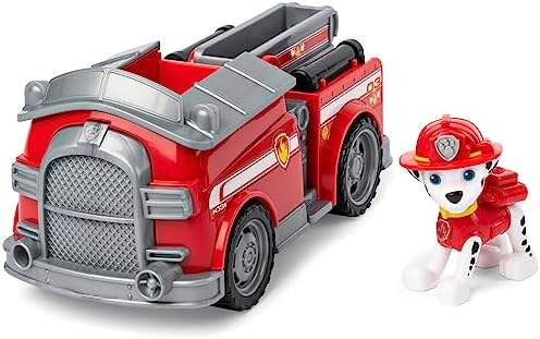 Фигурка Маршалла из Paw Patrol с клип-самолетом для спасений, контейнер и друга-анимал 3+ Paw Patrol