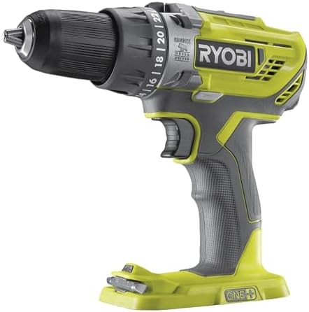 Аккумуляторная ударная дрель Ryobi R18PD3-0 ONE+, 18 В, 500/1800 об/мин, 50 Нм Ryobi