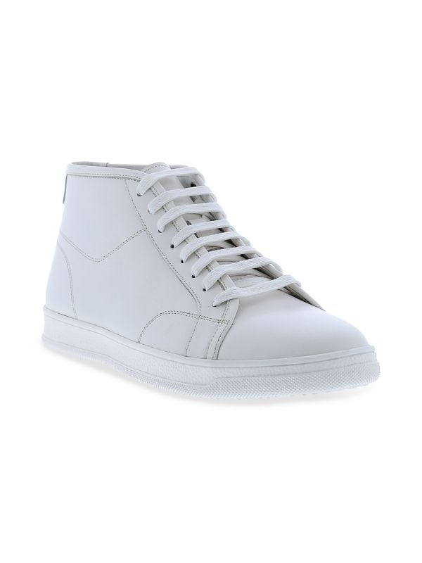 Кожаные кроссовки Eros Mid-Top с круглым носком и шнуровкой English Laundry