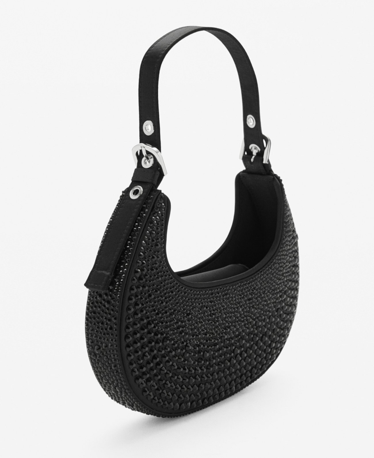 Women's Crystal Detail Shoulder Bag Mango