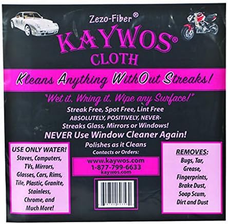 Zezo Fiber Miracle Cleaning and Polishing Cloth By Kaywos (10) Kaywos