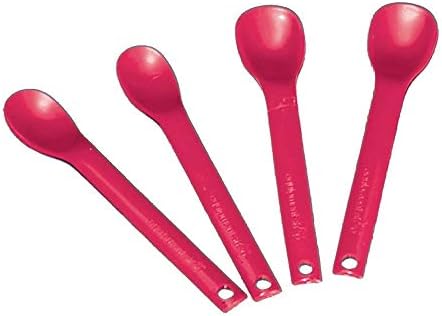 Maroon Spoons, Large - 10 Per Pack AliMed