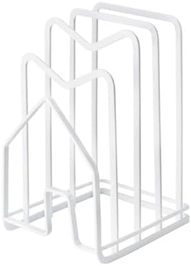 Poeland Kitchen Pantry Organizer Rack for Dinnerware, Bakeware, Cookware, Cutting Boards, Pan Lids Poeland