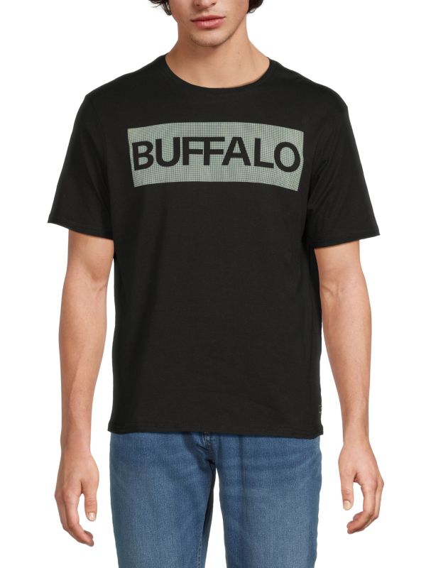 Футболка Nandoree Box Logo от Buffalo, 100% хлопок, укороченный рукав Buffalo