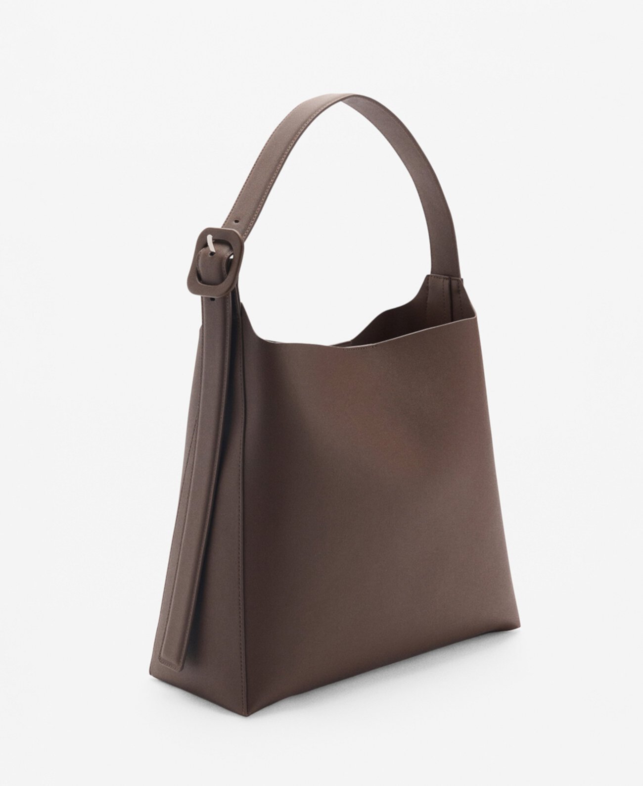 Women's Buckle Detail Shopper Bag Mango